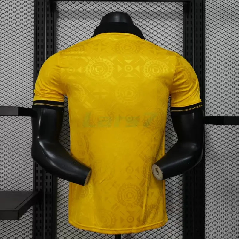 Camiseta Wolverhampton Wanderers 1ª Equipación 2025/2026 Amarillo (EDICIÓN JUGADOR)
