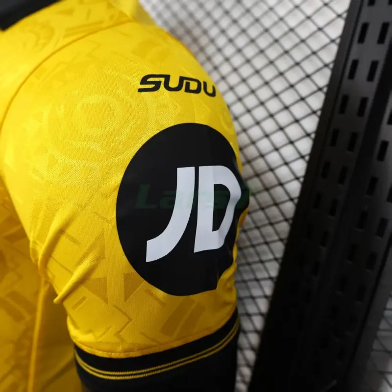 Camiseta Wolverhampton Wanderers 1ª Equipación 2025/2026 Amarillo (EDICIÓN JUGADOR)