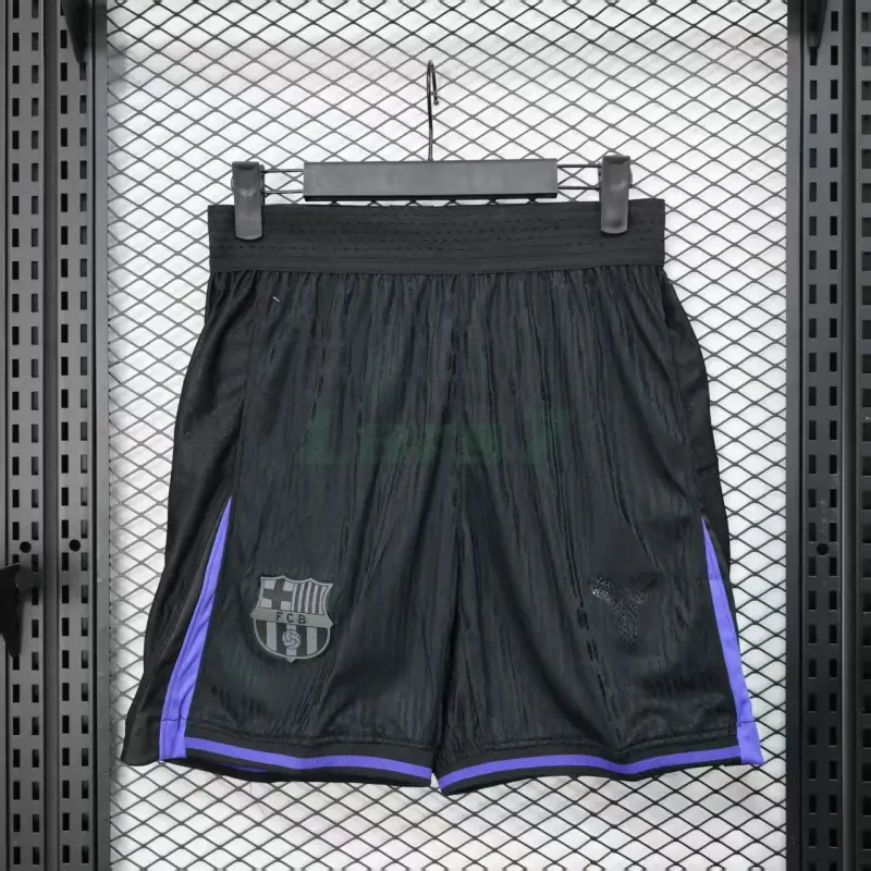 Pantalón Corto Barcelona x Kobe Bryant Pre-Match 2025/2026 Negro/Morado (EDICIÓN JUGADOR) Pantalón Corto Barcelona x Kobe Bryant Pre-Match 2025/2026 Negro/Morado (EDICIÓN JUGADOR)