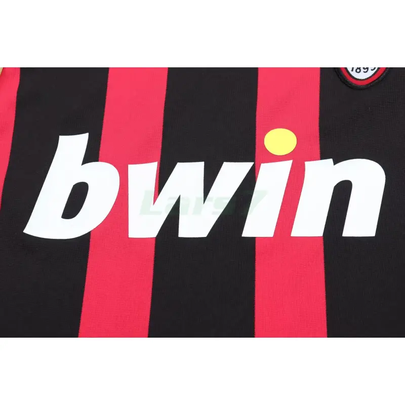 Camiseta AC Milan 1ª Equipación Retro 2006/07 ML Rojo/Negro Niño Kit Camiseta AC Milan 1ª Equipación Retro 2006/07 ML Rojo/Negro Niño Kit