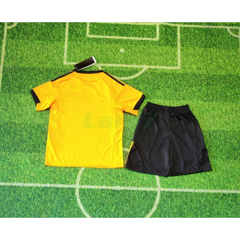 Camiseta AS Roma 2ª Equipación 2025/2026 Naranja Niño Kit Camiseta AS Roma 2ª Equipación 2025/2026 Naranja Niño Kit