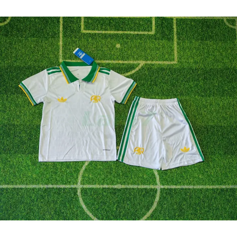 Camiseta AS Roma 3ª Equipación 2025/2026 Blanco Niño Kit Camiseta AS Roma 3ª Equipación 2025/2026 Blanco Niño Kit