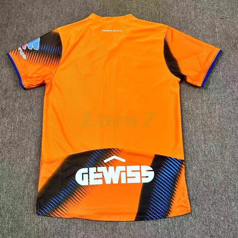 Camiseta Atalanta BC 3ª Equipación 2025/2026 Naranja/Azul Camiseta Atalanta BC 3ª Equipación 2025/2026 Naranja/Azul