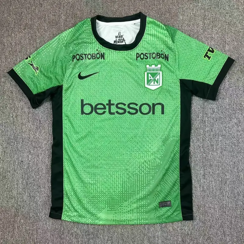 Camiseta Atlético Nacional 3ª Equipación 2025/2026 Verde Camiseta Atlético Nacional 3ª Equipación 2025/2026 Verde