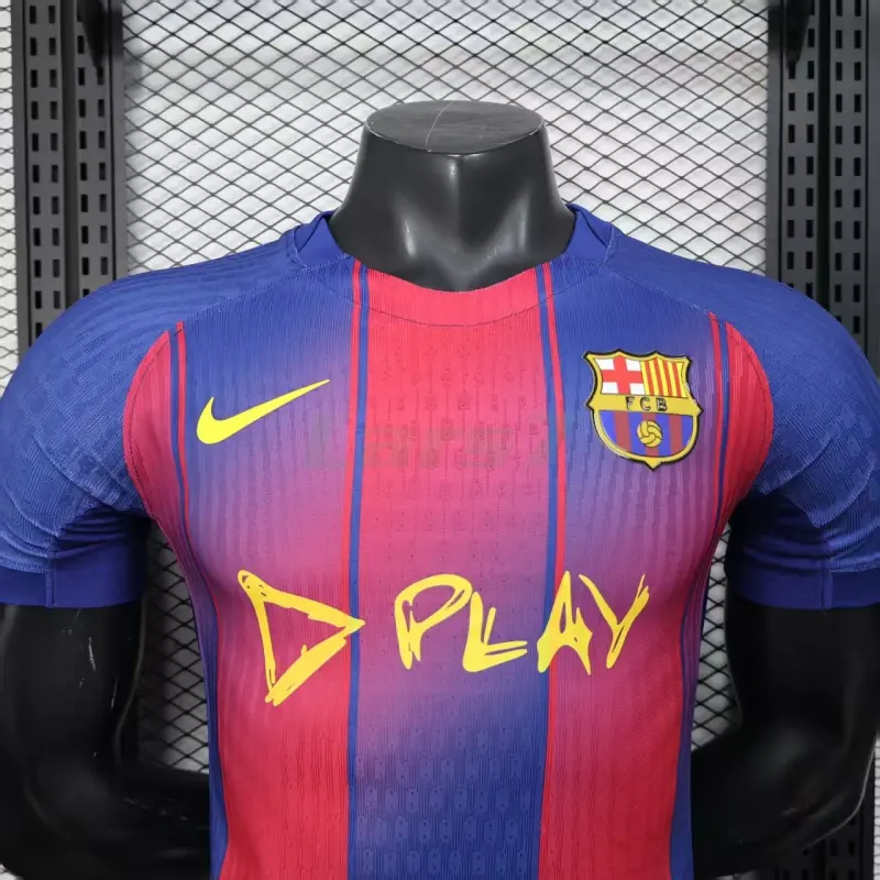 Camiseta Barcelona x Ed Sheeran 1ª Equipación 2025/2026 Azul/Rojo (EDICIÓN JUGADOR) Camiseta Barcelona x Ed Sheeran 1ª Equipación 2025/2026 Azul/Rojo (EDICIÓN JUGADOR)