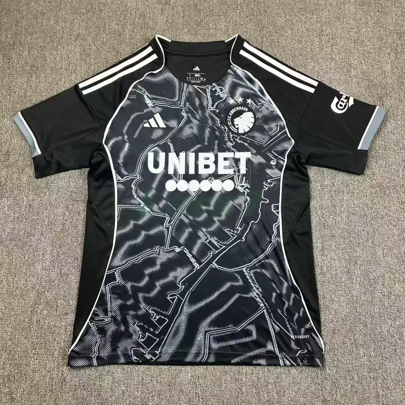 Camiseta Copenhagen 2ª Equipación 2025/2026 Negro Camiseta Copenhagen 2ª Equipación 2025/2026 Negro