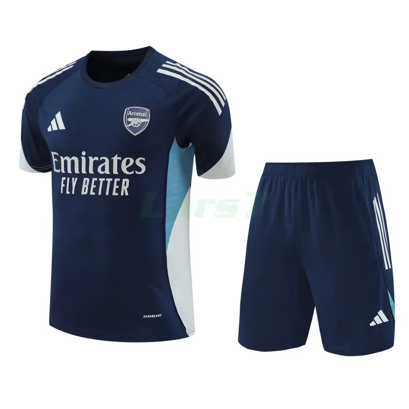 Camiseta de Entrenamiento Arsenal 2025/2026 Azul/Gris Camiseta de Entrenamiento Arsenal 2025/2026 Azul/Gris