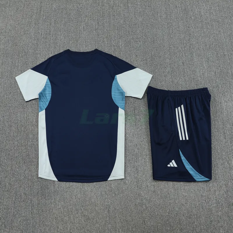 Camiseta de Entrenamiento Arsenal 2025/2026 Azul/Gris Camiseta de Entrenamiento Arsenal 2025/2026 Azul/Gris