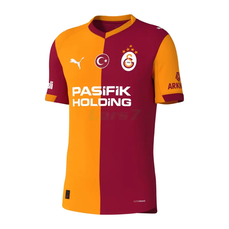 Camiseta Galatasaray 1ª Equipación 2025/2026 Rojo/Naranja Camiseta Galatasaray 1ª Equipación 2025/2026 Rojo/Naranja