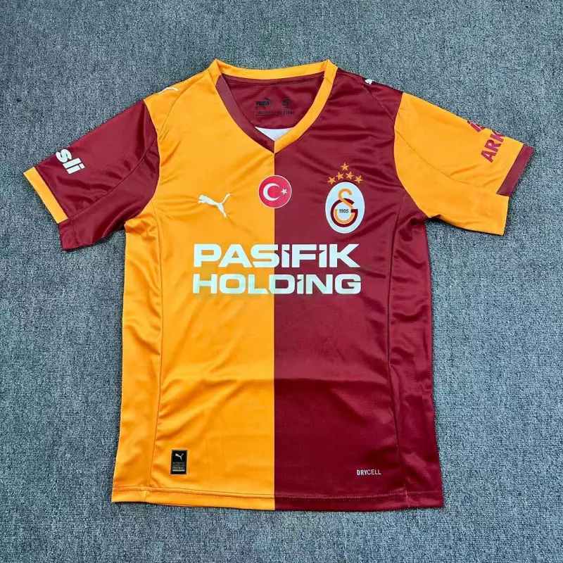 Camiseta Galatasaray 1ª Equipación 2025/2026 Rojo/Naranja Camiseta Galatasaray 1ª Equipación 2025/2026 Rojo/Naranja