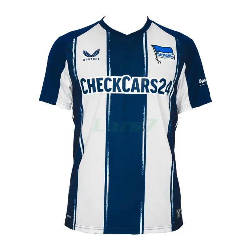 Camiseta Hertha Berlin 1ª Equipación 2025/2026 Azul/Blanco Camiseta Hertha Berlin 1ª Equipación 2025/2026 Azul/Blanco