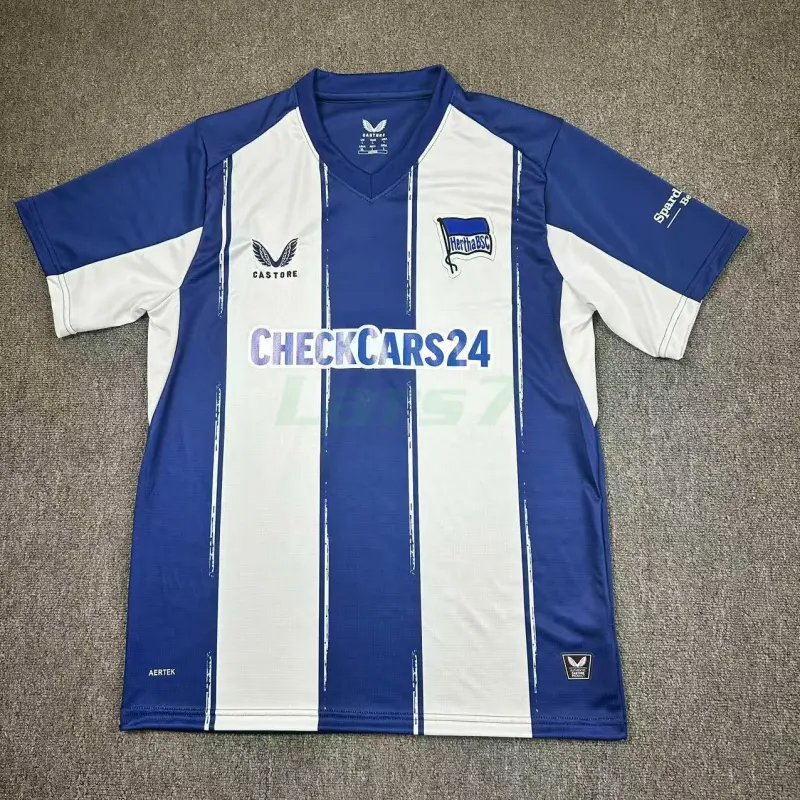Camiseta Hertha Berlin 1ª Equipación 2025/2026 Azul/Blanco Camiseta Hertha Berlin 1ª Equipación 2025/2026 Azul/Blanco