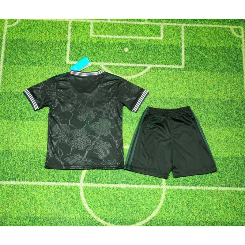 Camiseta Juventus 3ª Equipación 2025/26 Negro Niño Kit Camiseta Juventus 3ª Equipación 2025/26 Negro Niño Kit