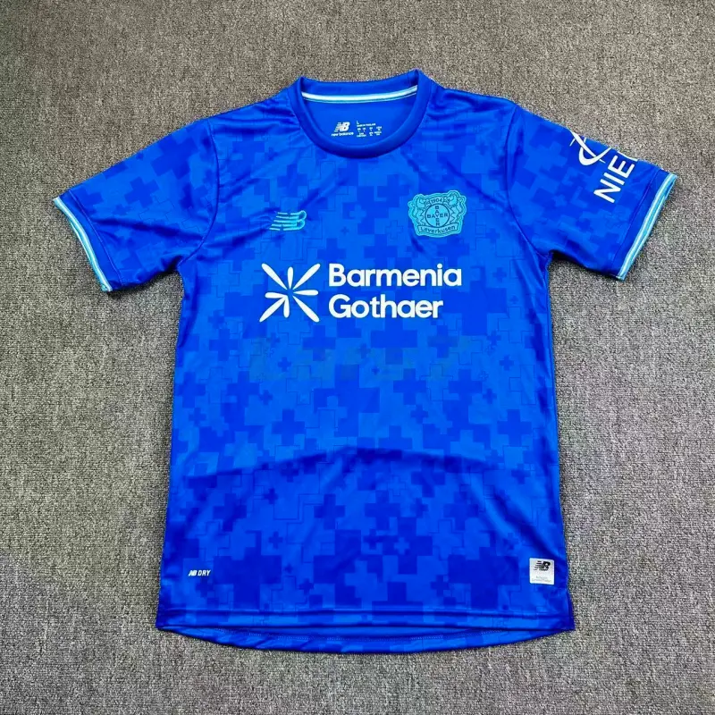 Camiseta Leverkusen 3ª Equipación 2025/2026 Azul Camiseta Leverkusen 3ª Equipación 2025/2026 Azul