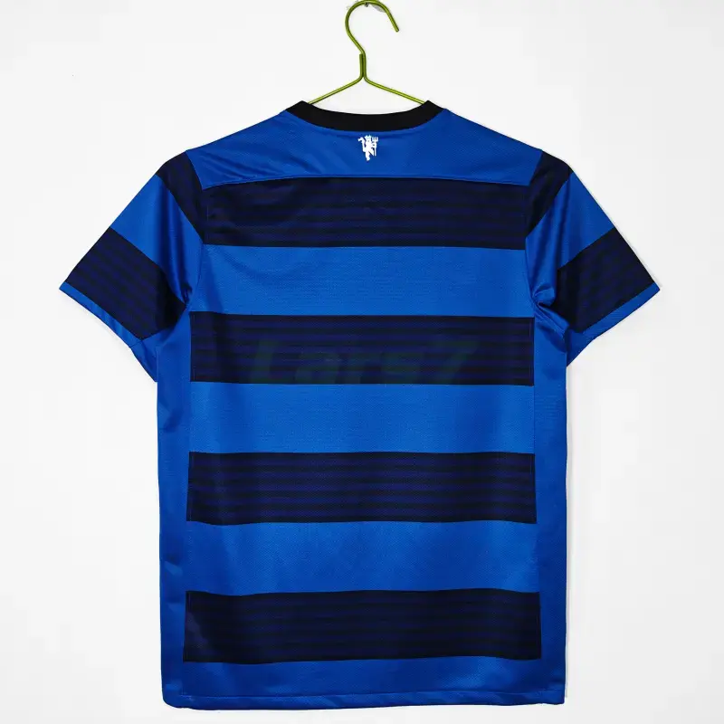 Camiseta Manchester United 2ª Equipación Retro 2011/12 Azul