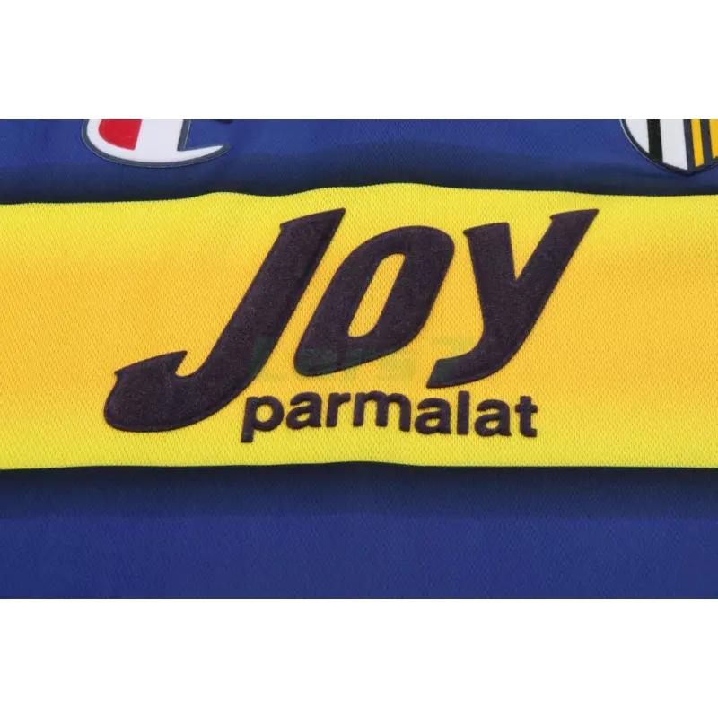 Camiseta Parma Calcio 1ª Equipación Retro 2001/02 Amarillo/Azul Niño Kit Camiseta Parma Calcio 1ª Equipación Retro 2001/02 Amarillo/Azul Niño Kit