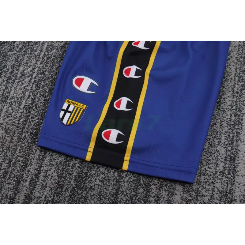 Camiseta Parma Calcio 1ª Equipación Retro 2001/02 Amarillo/Azul Niño Kit Camiseta Parma Calcio 1ª Equipación Retro 2001/02 Amarillo/Azul Niño Kit