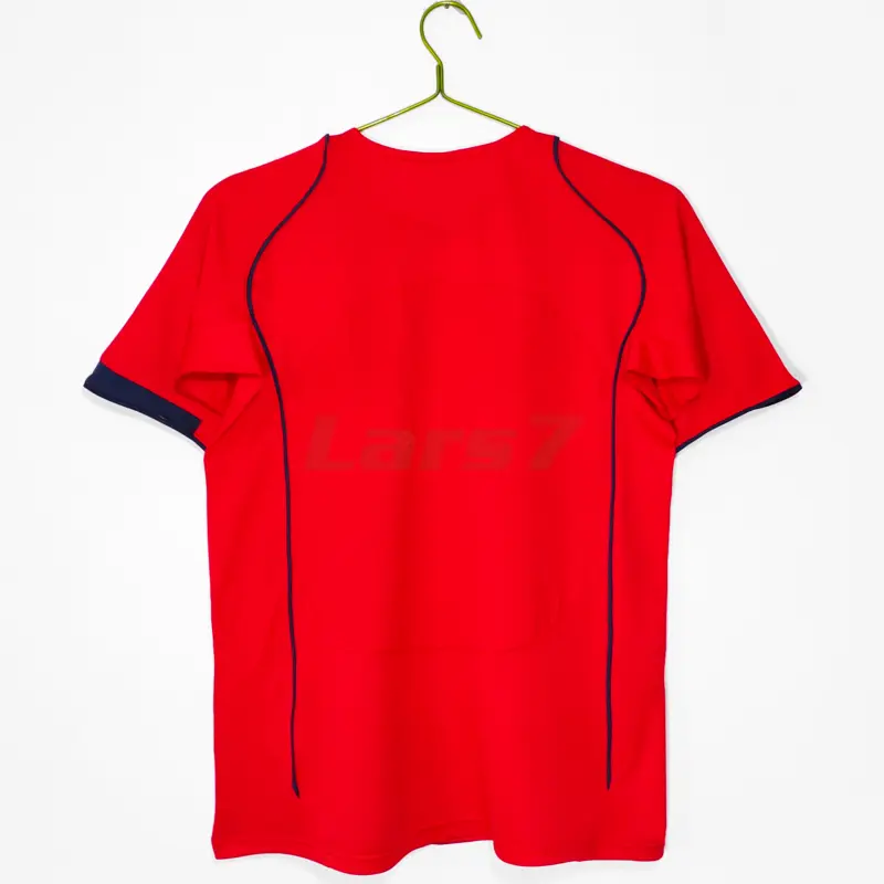 Camiseta PSG 2ª Equipación Retro 2004/05 Rojo