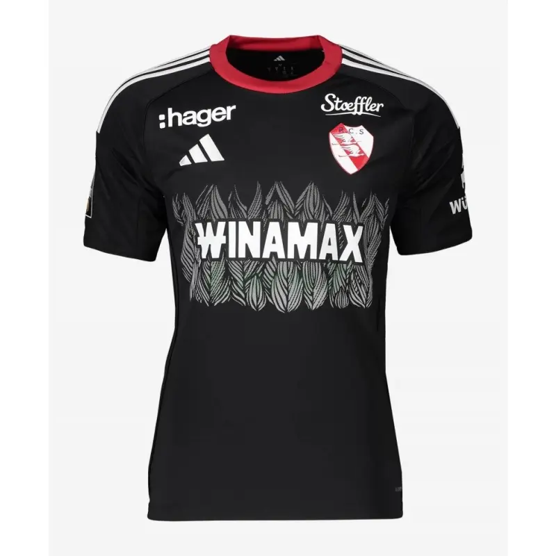 Camiseta Racing Strasbourg 3ª Equipación 2025/2026 Negro Camiseta Racing Strasbourg 3ª Equipación 2025/2026 Negro