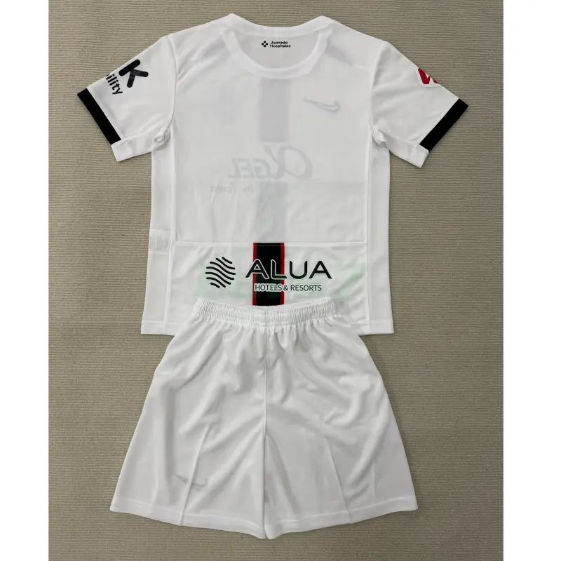 Camiseta RCD Mallorca 2ª Equipación 2025/2026 Blanco con Parche La Liga Camiseta RCD Mallorca 2ª Equipación 2025/2026 Blanco con Parche La Liga