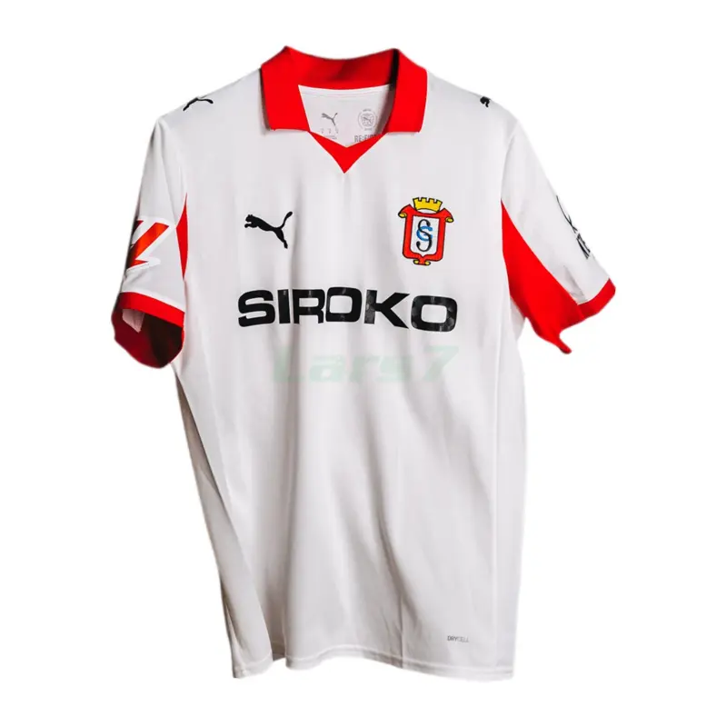 Camiseta Sporting de Gijón 3ª Equipación 2025/2026 Blanco con Parche La Liga