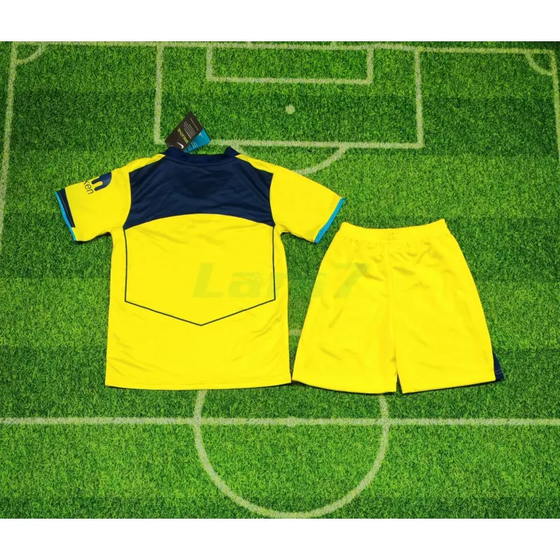 Camiseta Tottenham Hotspur 3ª Equipación 2025/2026 Amarillo Niño Kit Camiseta Tottenham Hotspur 3ª Equipación 2025/2026 Amarillo Niño Kit