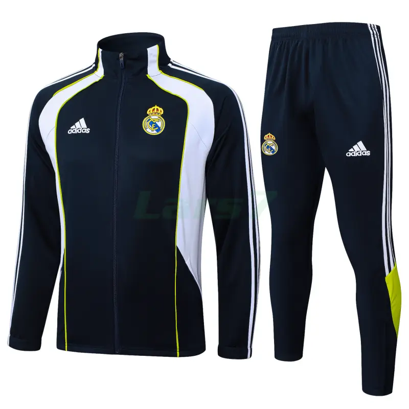Chaqueta Real Madrid 2025/2026 Azul Marino/Blanco Chaqueta Real Madrid 2025/2026 Azul Marino/Blanco