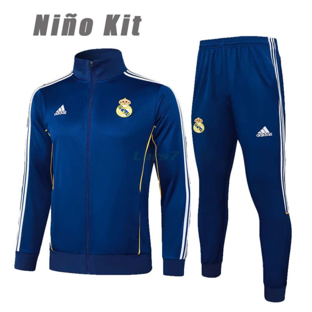 Chandal Real Madrid 2025/2026 Niño Azul Real