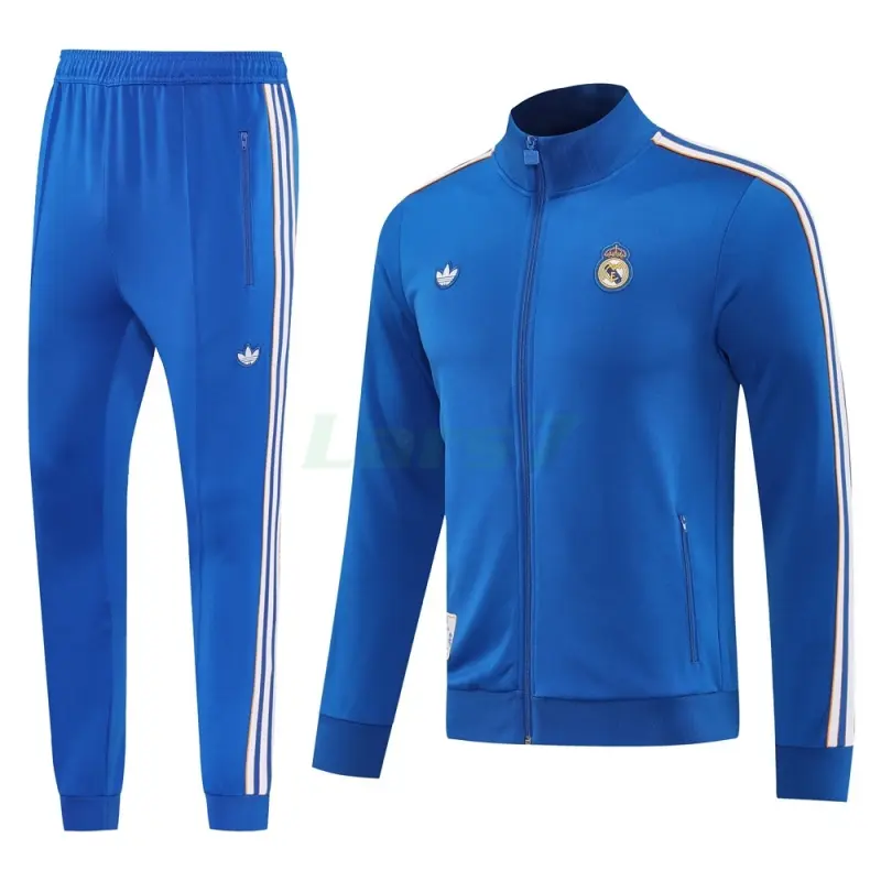 Chaqueta Real Madrid 2025/2026 Azul Chaqueta Real Madrid 2025/2026 Azul