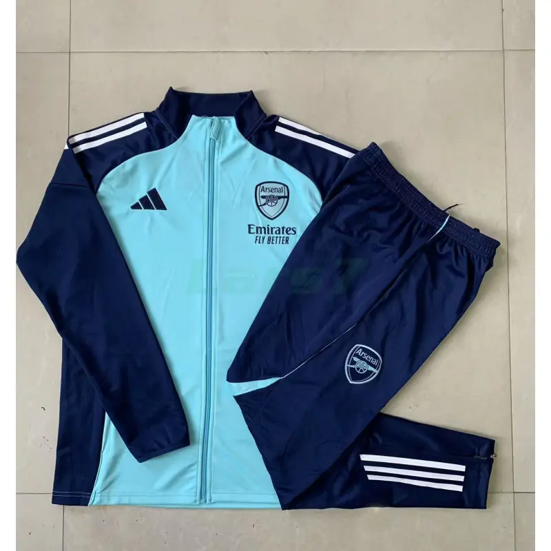 Chaqueta Arsenal 2025/2026 Azul Claro/Azul Marino Chaqueta Arsenal 2025/2026 Azul Claro/Azul Marino