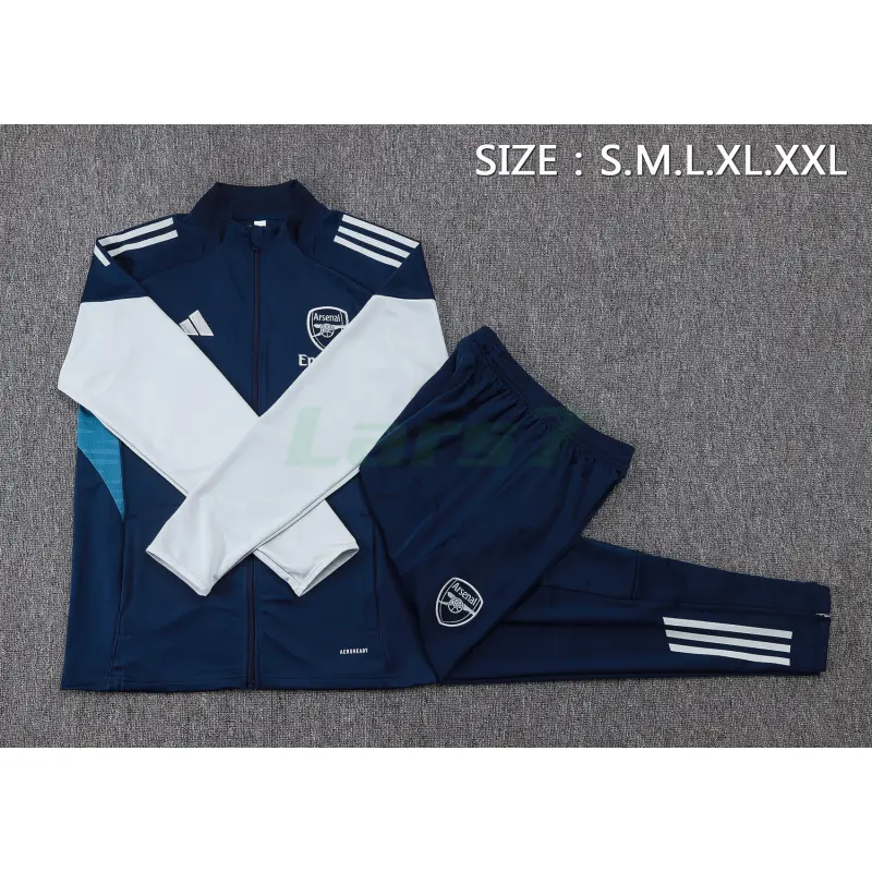Chandal Arsenal 2025/2026 Azul Oscuro/Gris Claro Chandal Arsenal 2025/2026 Azul Oscuro/Gris Claro