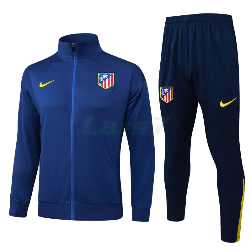 Chaqueta Atlético de Madrid 2025/2026 Azul Marino Chaqueta Atlético de Madrid 2025/2026 Azul Marino