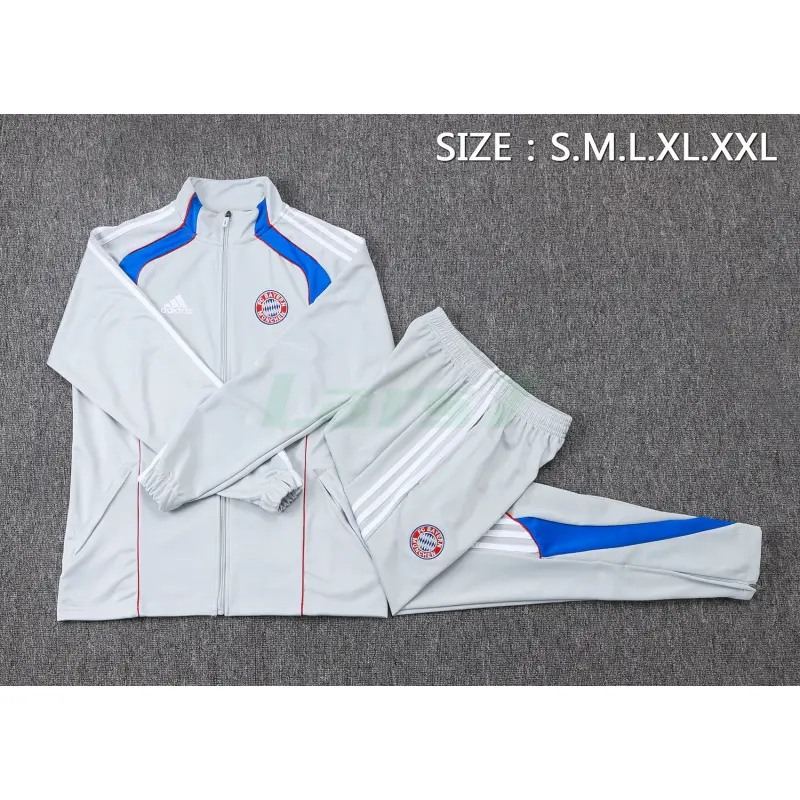 Chaqueta Bayern Múnich 2025/2026 Gris Claro/Azul
