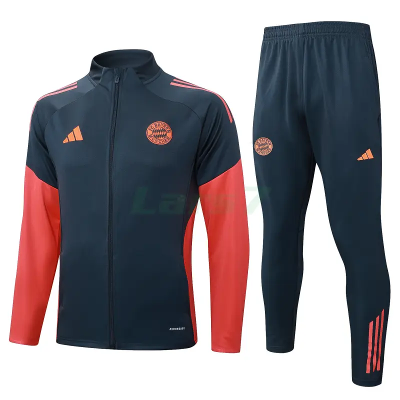 Chandal Bayern Múnich 2025/2026 Gris Oscuro/Naranja Chandal Bayern Múnich 2025/2026 Gris Oscuro/Naranja