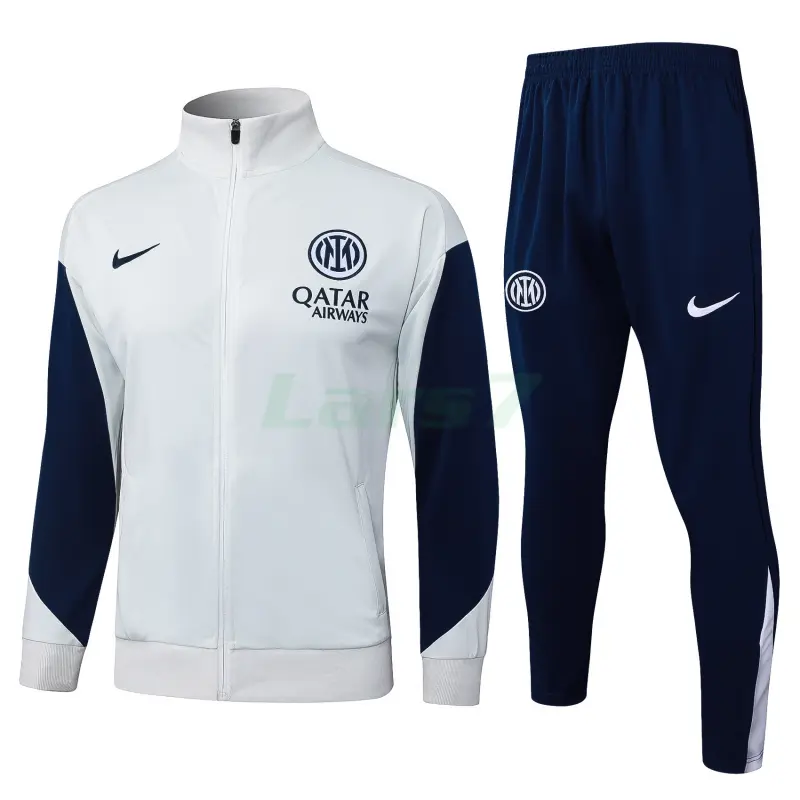 Chandal Inter de Milan 2025/2026 Beige/Azul Marino