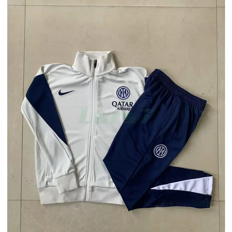 Chandal Inter de Milan 2025/2026 Beige/Azul Marino Chandal Inter de Milan 2025/2026 Beige/Azul Marino