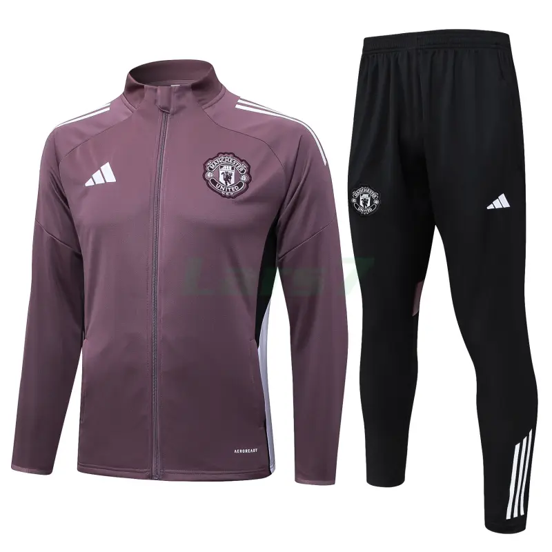 Chandal Manchester United 2025/2026 Morado Grisáceo Chandal Manchester United 2025/2026 Morado Grisáceo