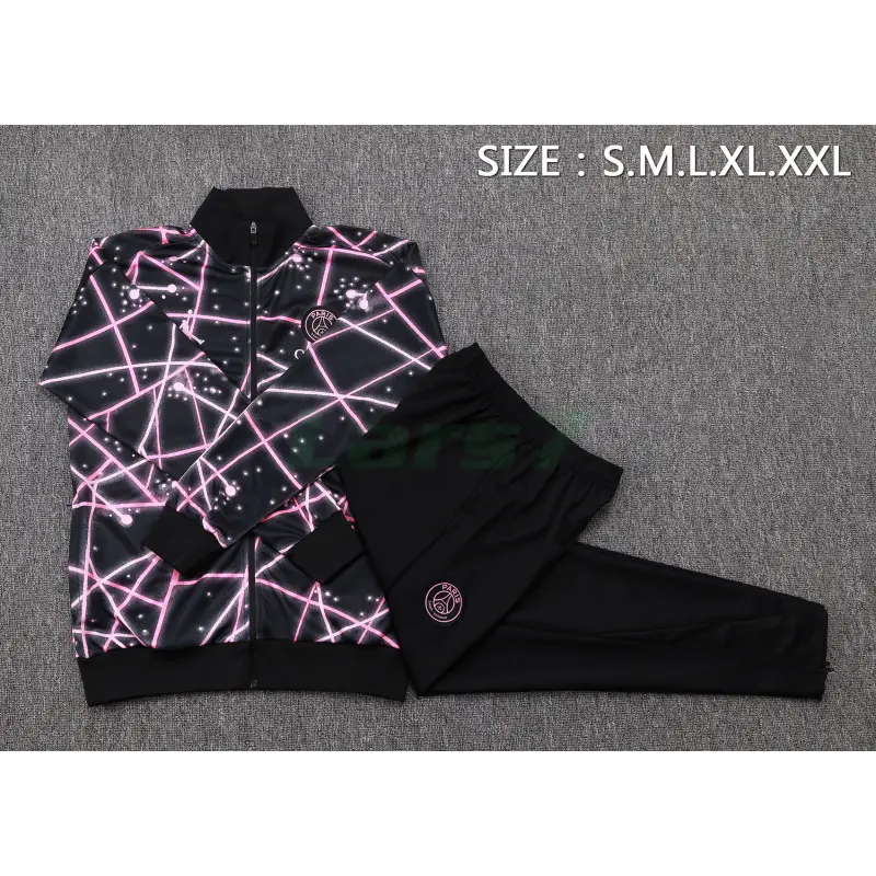 Chaqueta PSG 2025/2026 Negro con Estampado de Cielo Estrellado Chaqueta PSG 2025/2026 Negro con Estampado de Cielo Estrellado
