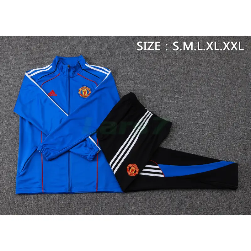 Chaqueta Manchester United 2025/2026 Azul Real Chaqueta Manchester United 2025/2026 Azul Real