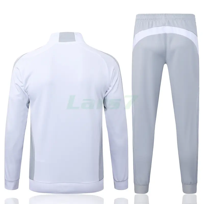 Chandal Real Madrid 2025/2026 Blanco/Gris Chandal Real Madrid 2025/2026 Blanco/Gris