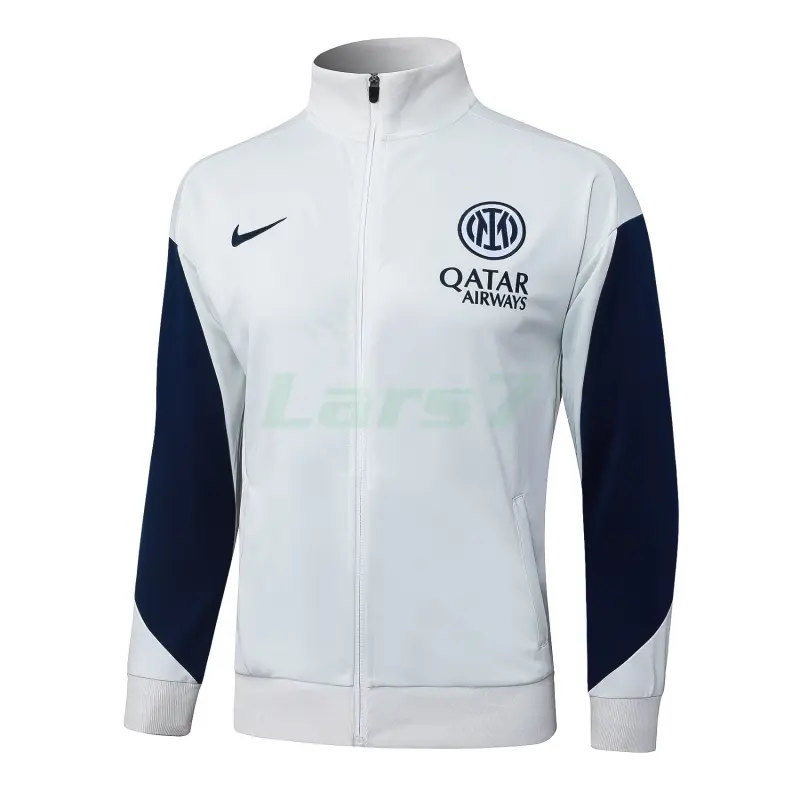 Chaqueta Inter de Milan 2025/2026 Beige/Azul Marino