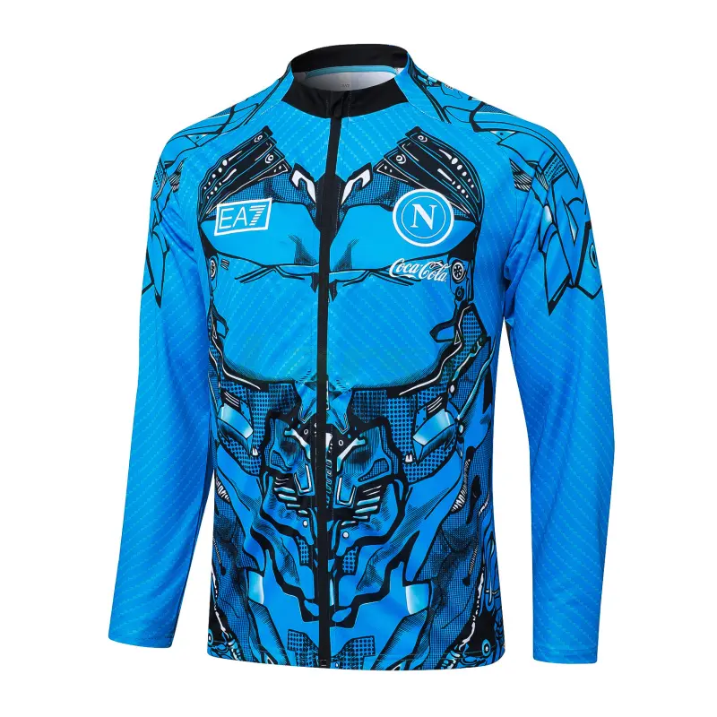 Chaqueta Napoli 2025/2026 Azul con Estampado