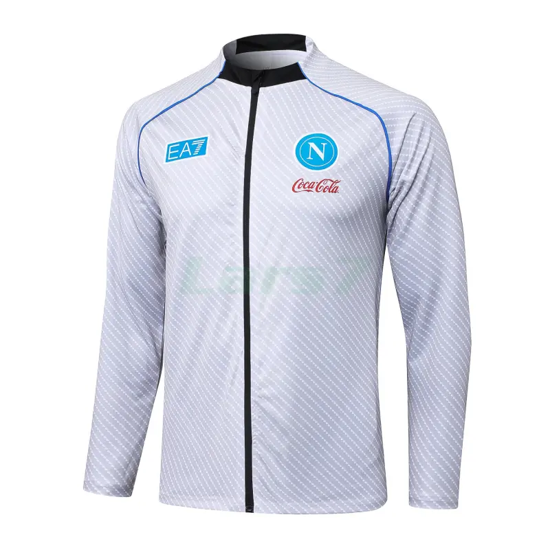 Chaqueta Napoli 2025/2026 Gris Claro con Estampado
