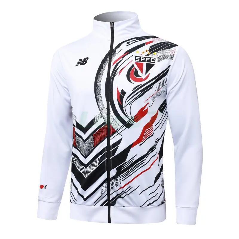 Chaqueta São Paulo 2025/2026 Blanco con Estampado
