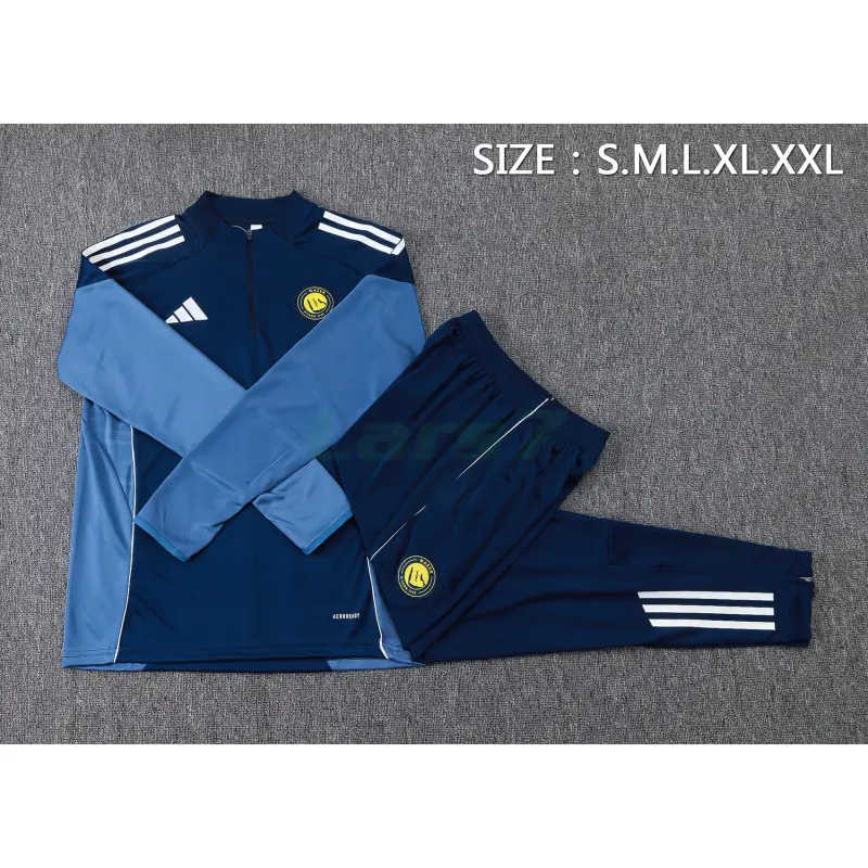 Sudadera De Entrenamiento Al Nassr 2025/2026 Kit Azul