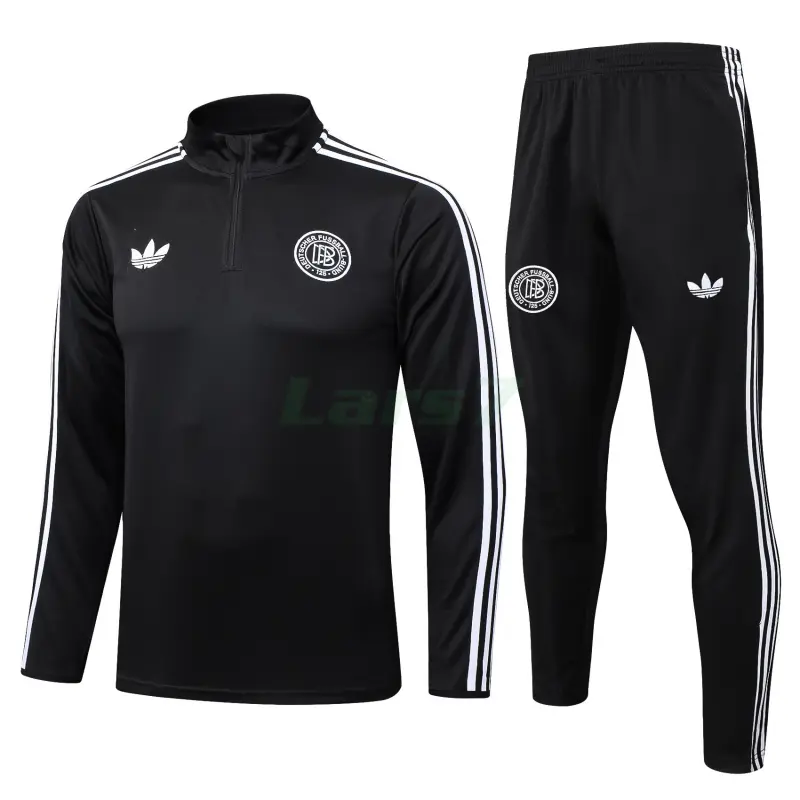 Sudadera De Entrenamiento Alemania 2025/2026 Kit 125 Aniversario Negro Edición Conmemorativa