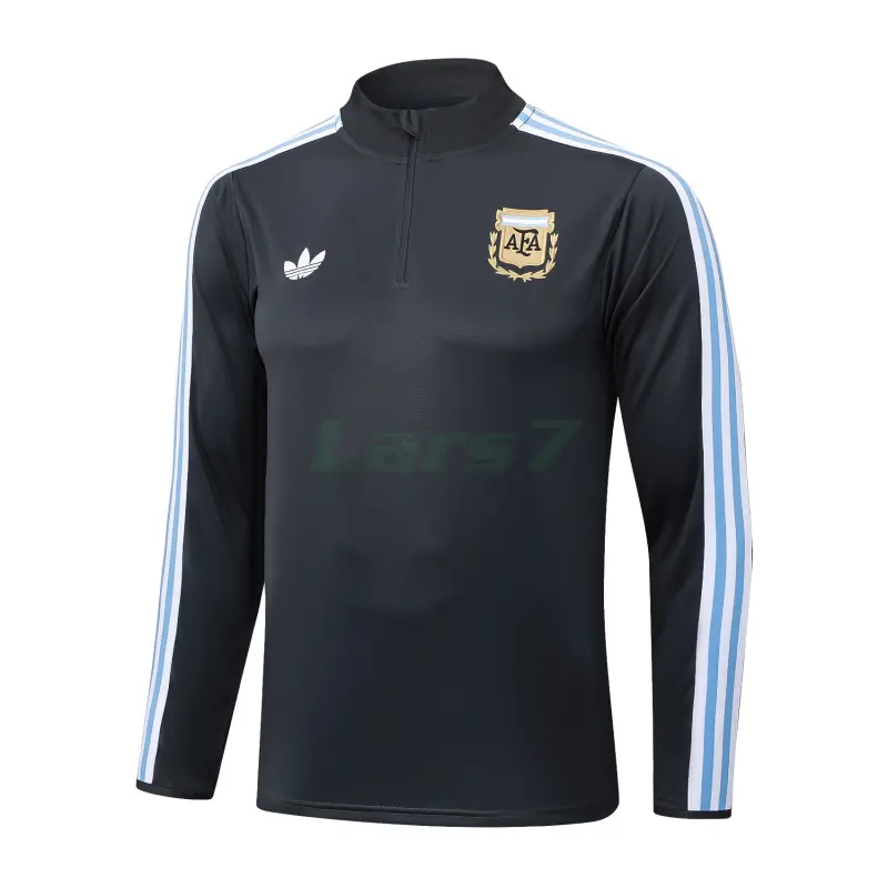 Sudadera De Entrenamiento Argentina 2025 Gris Oscuro