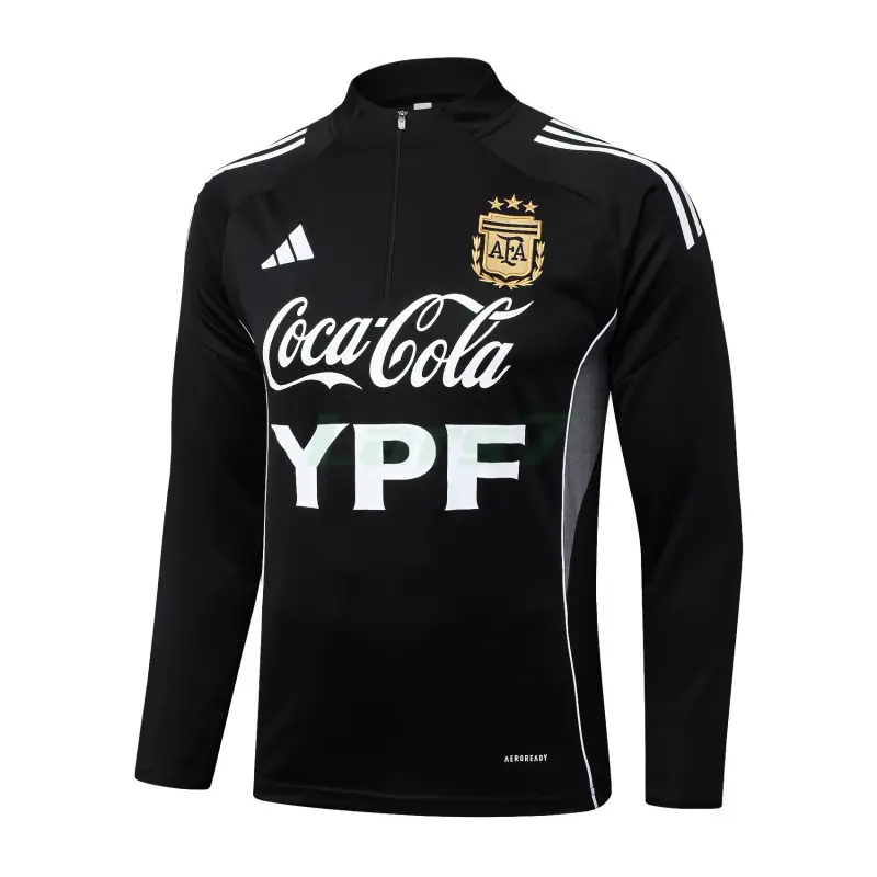 Sudadera De Entrenamiento Argentina 2025 Negro