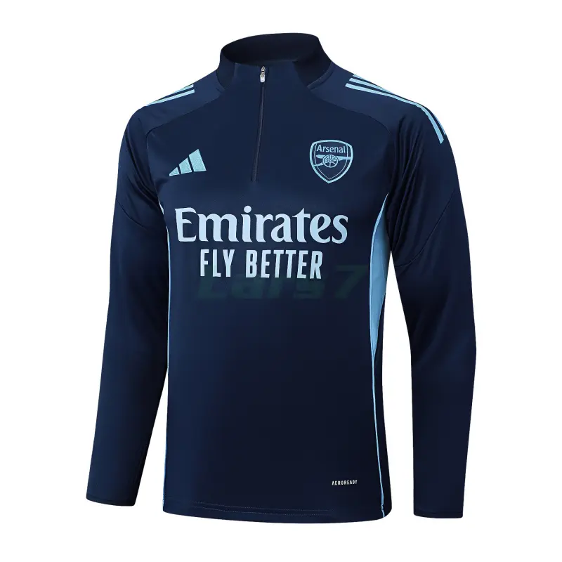 Sudadera De Entrenamiento Arsenal 2025/2026 Azul Real