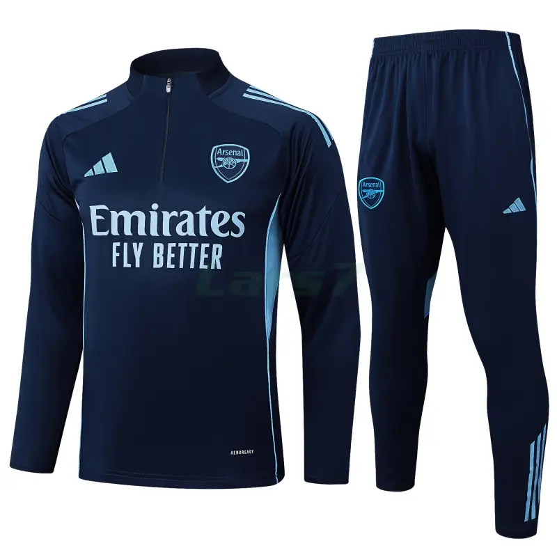 Sudadera De Entrenamiento Arsenal 2025/2026 Kit Azul Real